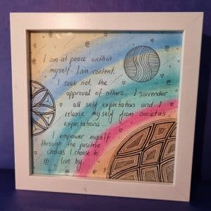 Affirmation Artwork- Peace