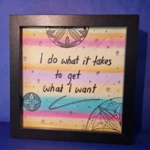 Affirmation Artwork- Yes I do